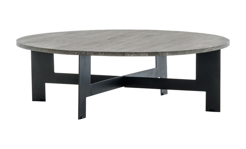 Charcoal Round Coffee Table